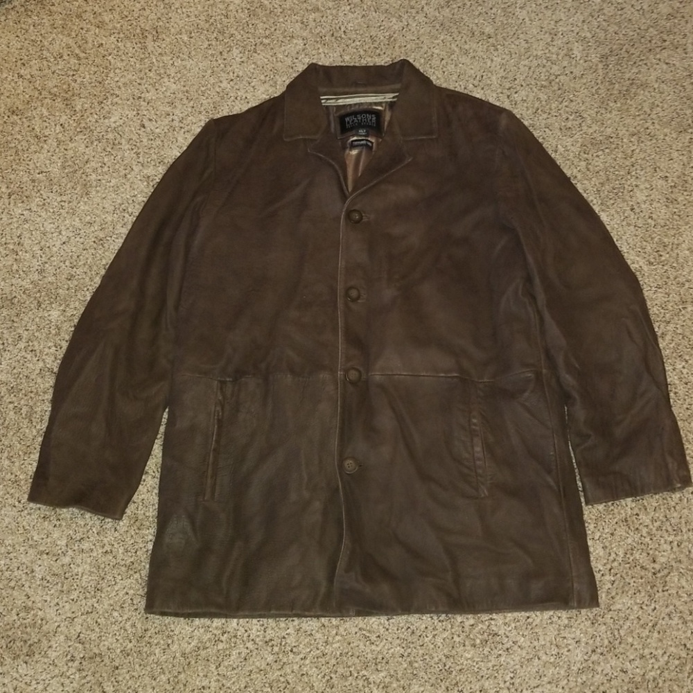 XL tall Wilsons Leather jacket